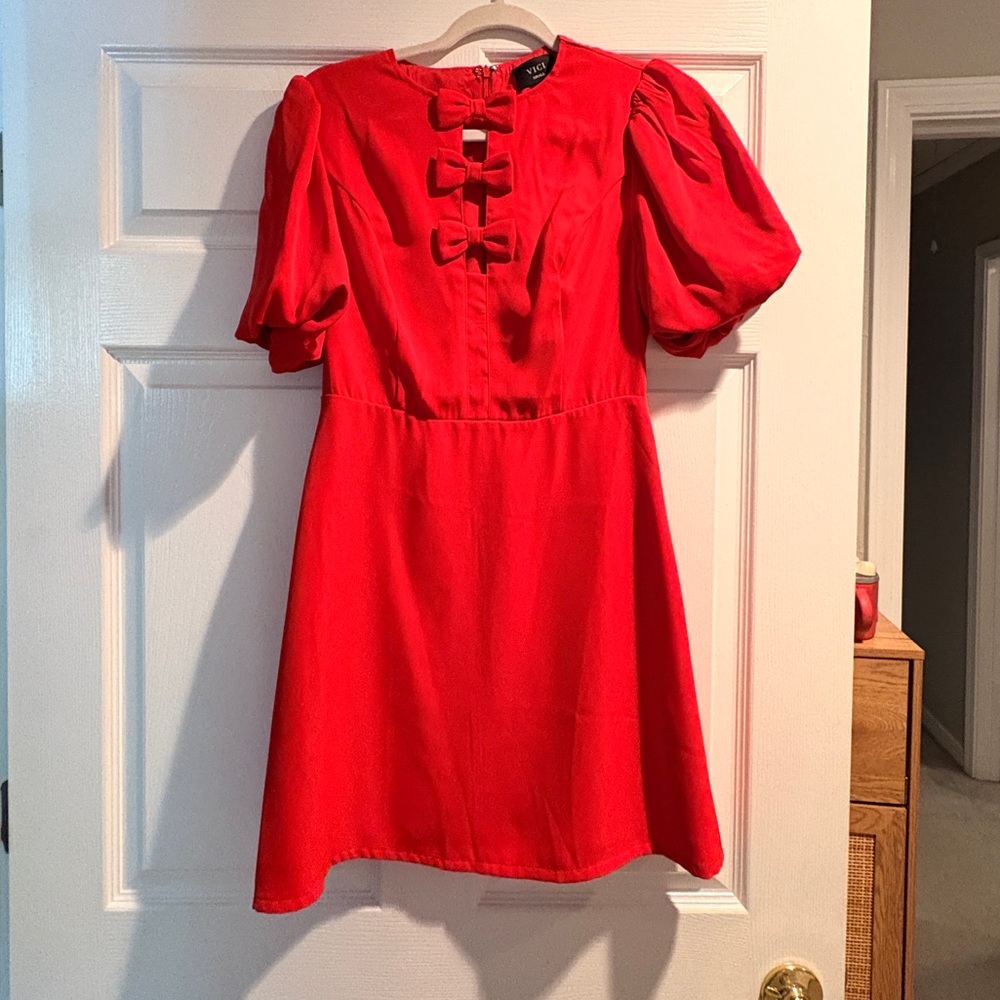 Vice red dress never worn